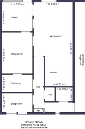 Plattegrond - Sint Sebastiaanstraat 6, 5341 LH Oss - Begane grond orig.jpg